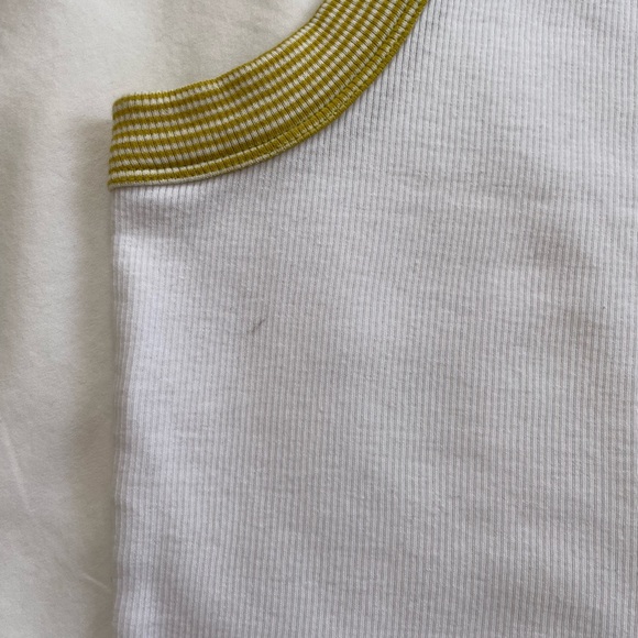 Madewell Rib Cutaway Crop Tank - Picture 6 of 6
